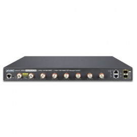 LRP-822CS Управляемый коммутатор Planet Ethernet, 8 коаксиальных портов LRP, 2 порта 10/100/1000T, 2 порта 100/1000X SFP