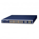 GS-4210-24UP4C Planet Управляемый L2/L4 коммутатор 24-Port 10/100/1000T Ultra PoE + 4-Port Gigabit TP/SFP Combo