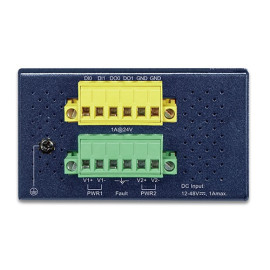 ICS-2400T Промышленный сервер последовательных устройств Planet 4 порта RS232/RS422/RS485 + 2 порта 100 Мбит/с