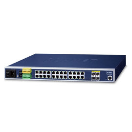 IGSW-24040T Промышленный управляемый L2+ коммутатор Planet, 24 порта 10/100/1000 Мбит/с, 4 порта SFP 1 Гбит/с