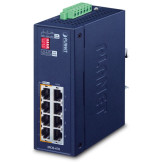 IPOE-470 Промышленный РоЕ++ инжектор Planet 4 порта 10/100/1000Мбс IEEE802.3bt, 240 Ватт