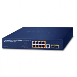GS-4210-8P2S Planet Управляемый L2/L4 коммутатор 8-Port 10/100/1000T 802.3at PoE + 2-Port 100/1000X SFP (140W)