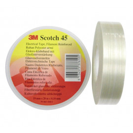 Scotch 45 (bk) 3M Лента из полиэфира, армированного стекловолокном