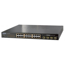 WGSW-24040HP / WGSW-24040HP4 Planet Управляемый коммутатор 24-Port 10/100/1000Mbps 802.3at PoE+ with 4-Port Shared SFP 