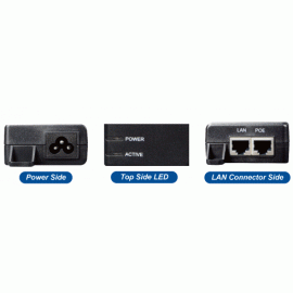 POE-163 Planet Инжектор IEEE 802.3at Gigabit High Power over Ethernet (Mid-Span)