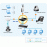 POE-400 Planet Инжектор 4-Port IEEE 802.3af Power over Ethernet Injector Hub