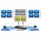 XGSW-28040HP Planet Коммутатор L2+ 24-Port 10/100/1000Mbps 802.3at PoE + 4-Port 10G SFP+ Managed Switch with Hardware Layer3 IPv4/IPv6 Static Routing