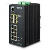 IGS-12040MT Planet IP30 Промышленный управляемый L2/L4 коммутатор 8-Port 10/100/1000T + 4-Port 100/1000X SFP