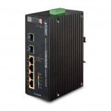IGS-624HPT Planet Промышленный 4-портовый10/100/1000T 802.3at PoE+ w/ 2-Port 100/1000X SFP коммутатор