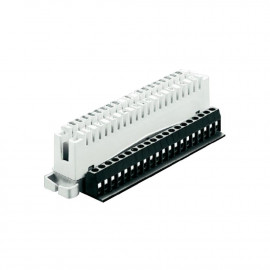 7004 2 001-01 KRONE Плинт LSA-PLUS 2/10 с нормально-замкнутыми контактами, с дополнительными клеммами винтового соединения с кроссировочной стороны