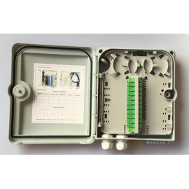 HTTB-X30B Кросс настенный распределительный (12 портов SC) (FTTH-X30B)