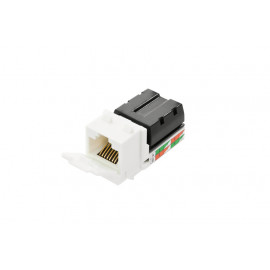 NMC-KJUD2-WT Nikomax Неэкранированный модуль RJ45 для заделки ударным инструментом, кат.5е