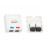 NMC-WO2UD2-WT Nikomax Неэкранированная настенная розетка на печатных платах, 2 порта RJ45, кат. 5е