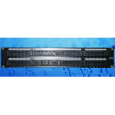 Патч-панель UTP, 19", 48 портов RJ45, cat.5е, 2U, Dual Type, Netko СКС, "J"