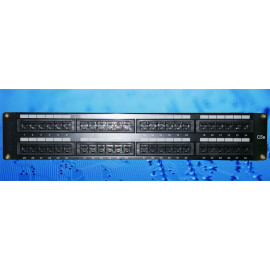 Патч-панель UTP, 19", 48 портов RJ45, cat.5е, 2U, Dual Type, Netko СКС, "J"