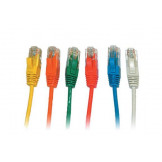 Патч-корд Netko UTP4 кат 5е /0,5м/ 1м/ 1,5 м/2м/3м/5м/7м /литой коннектор/цвета в ассортименте (серый, белый, голубой, желтый, зеленый, оранжевый)