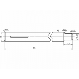 Насадка на виброинструмент (SDS-max)