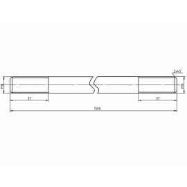 Стержень ШИП-15н нержавеющая сталь